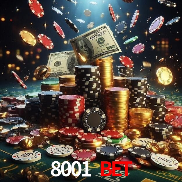 Interface do App 8001 bet
